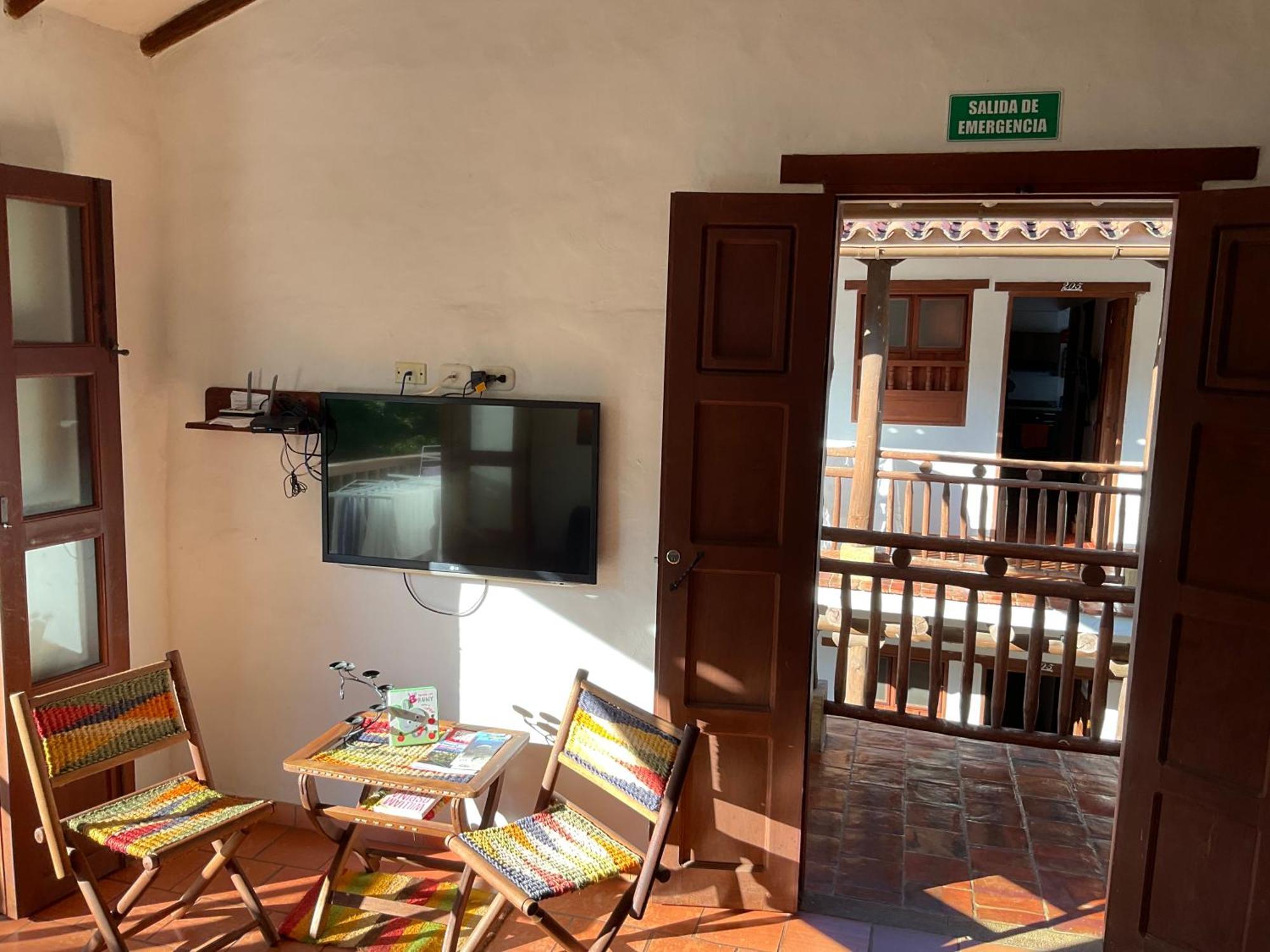 Casona El Retiro Barichara Lägenhet Exteriör bild