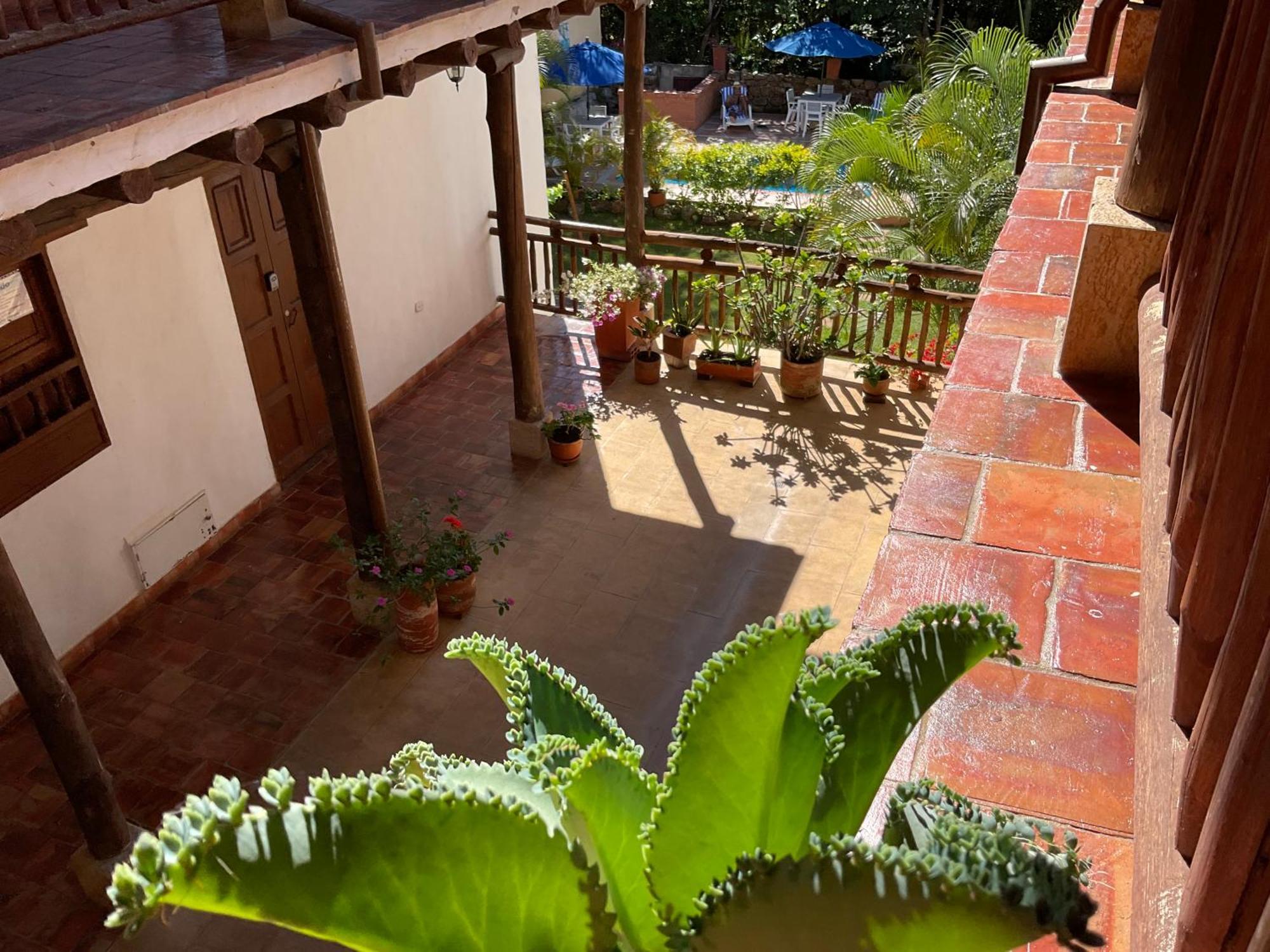 Casona El Retiro Barichara Lägenhet Exteriör bild