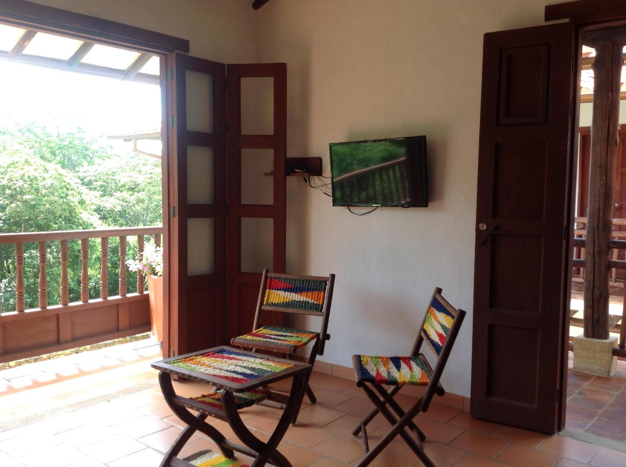 Casona El Retiro Barichara Lägenhet Rum bild