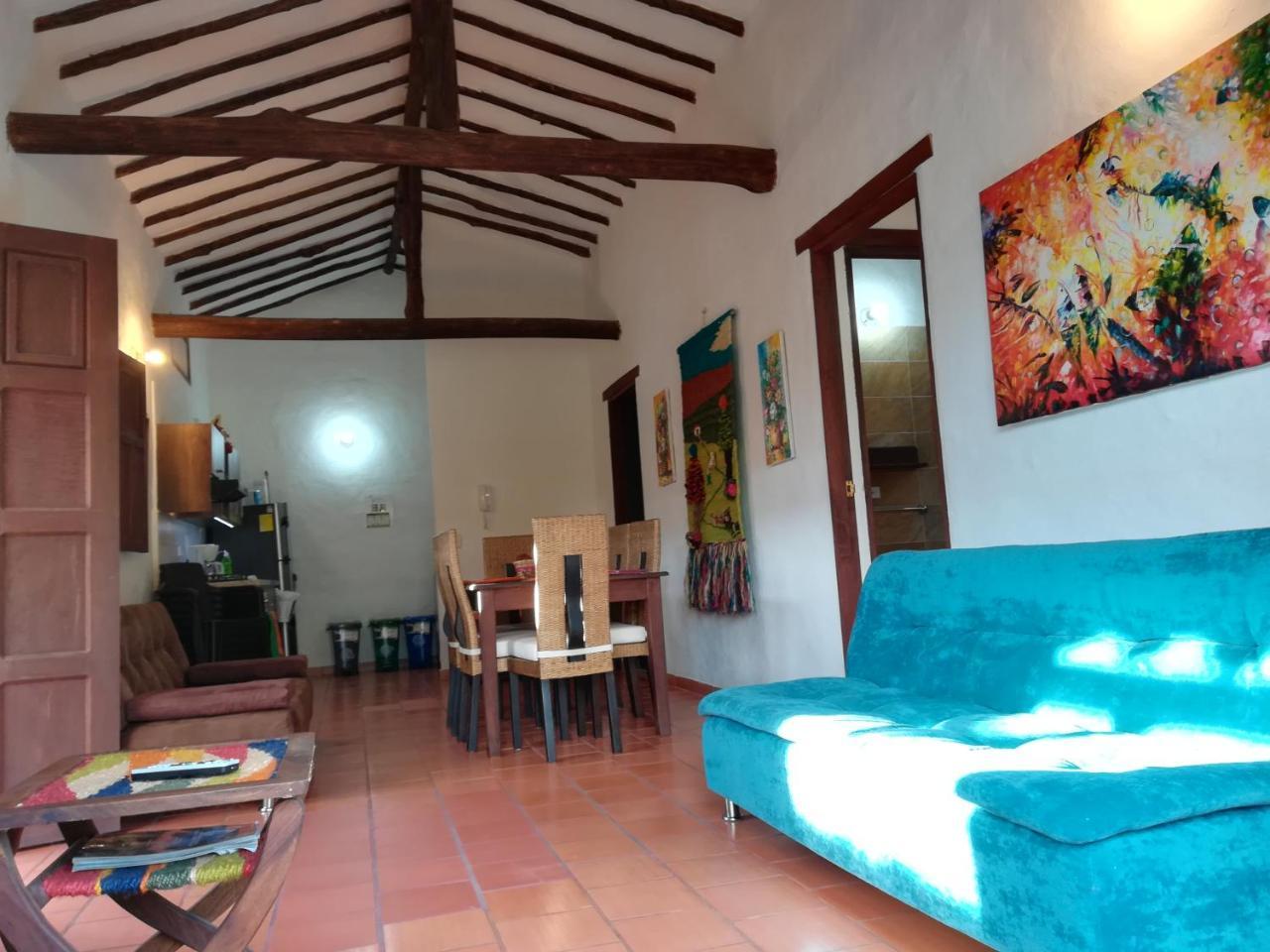 Casona El Retiro Barichara Lägenhet Exteriör bild