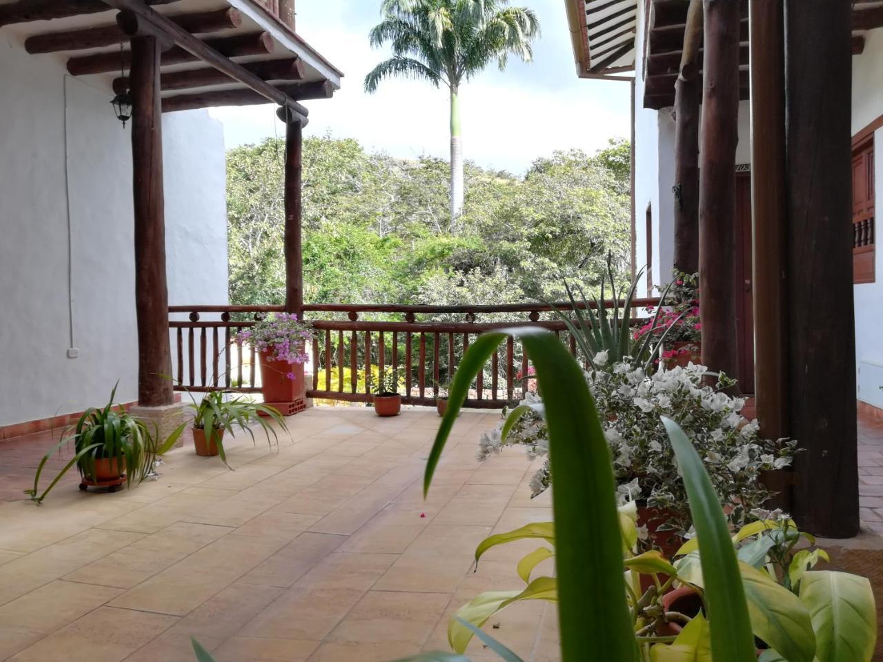 Casona El Retiro Barichara Lägenhet Exteriör bild