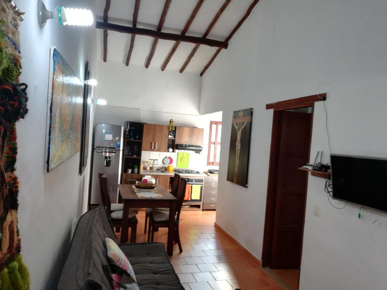 Casona El Retiro Barichara Lägenhet Exteriör bild