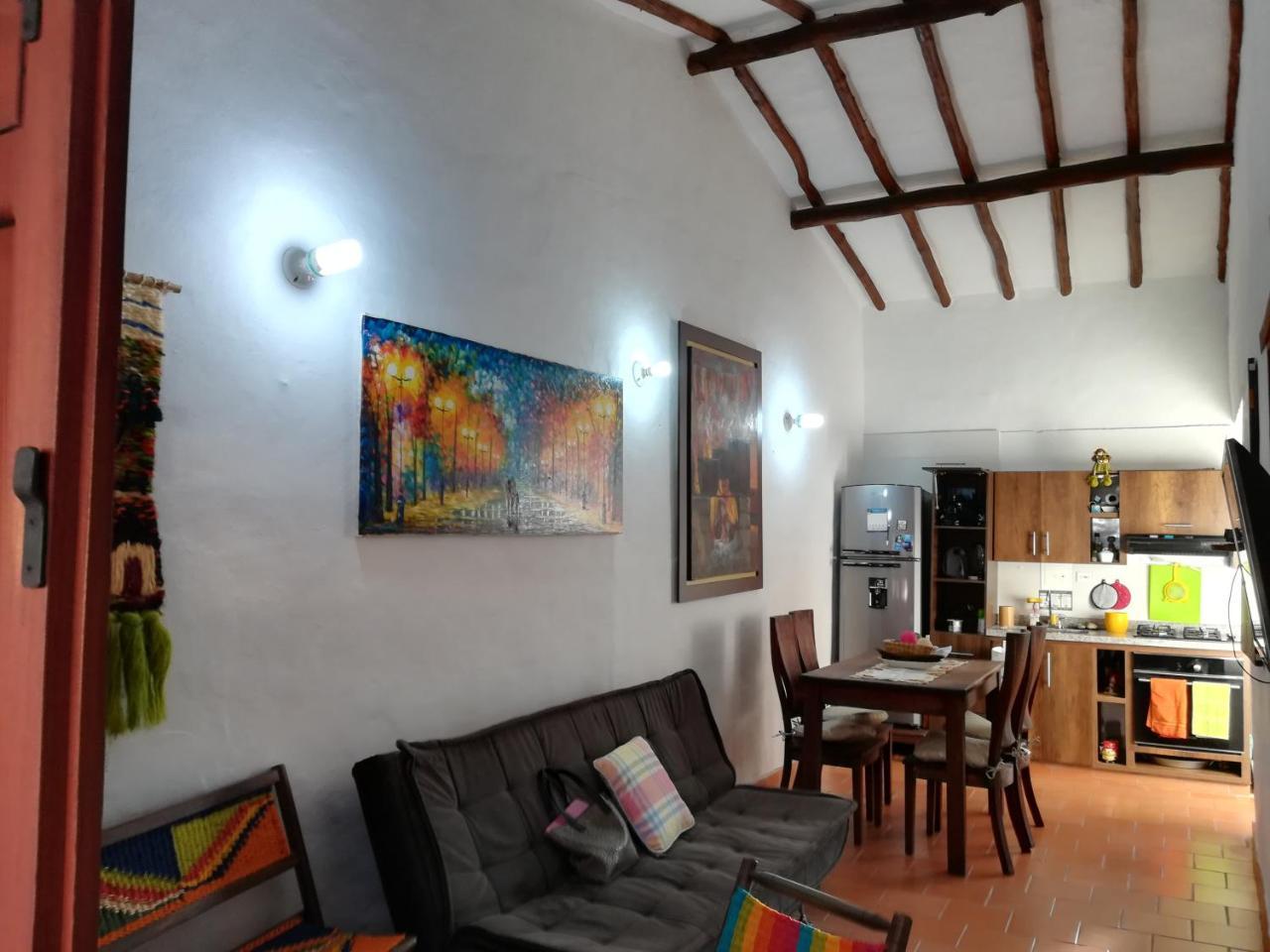 Casona El Retiro Barichara Lägenhet Exteriör bild