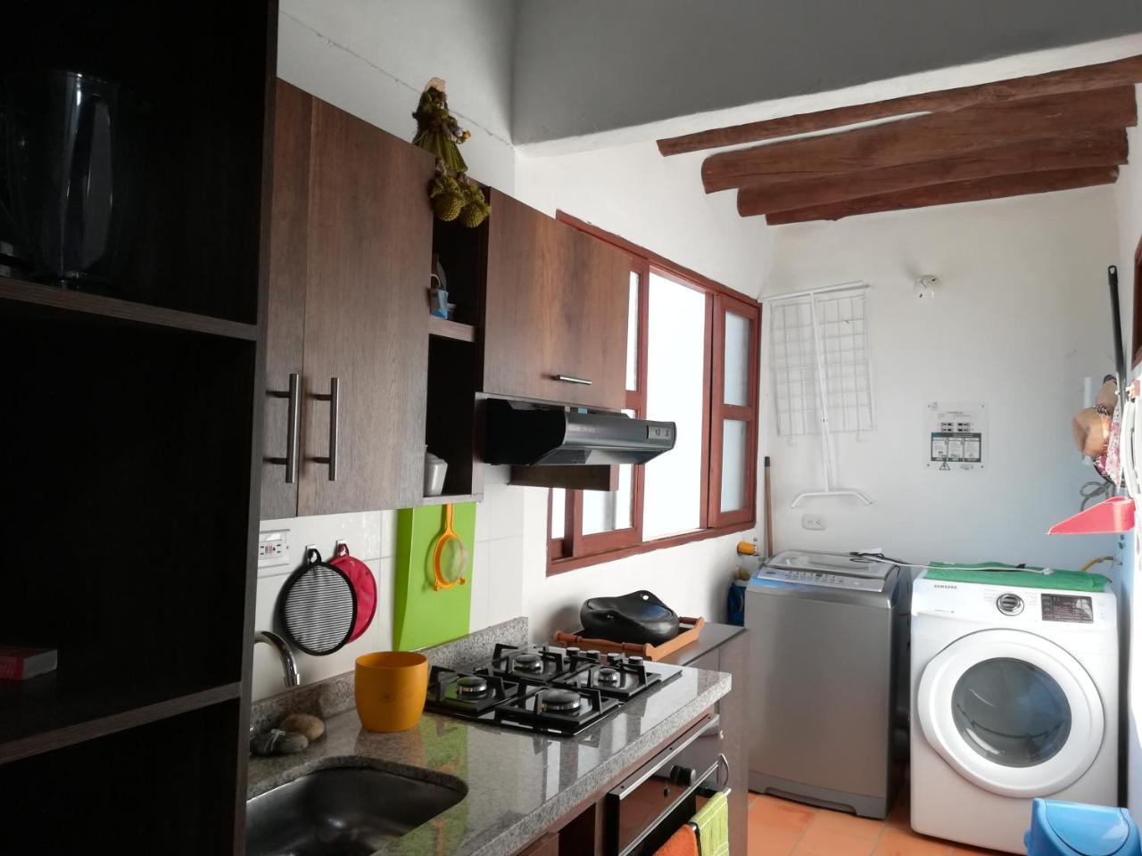 Casona El Retiro Barichara Lägenhet Exteriör bild